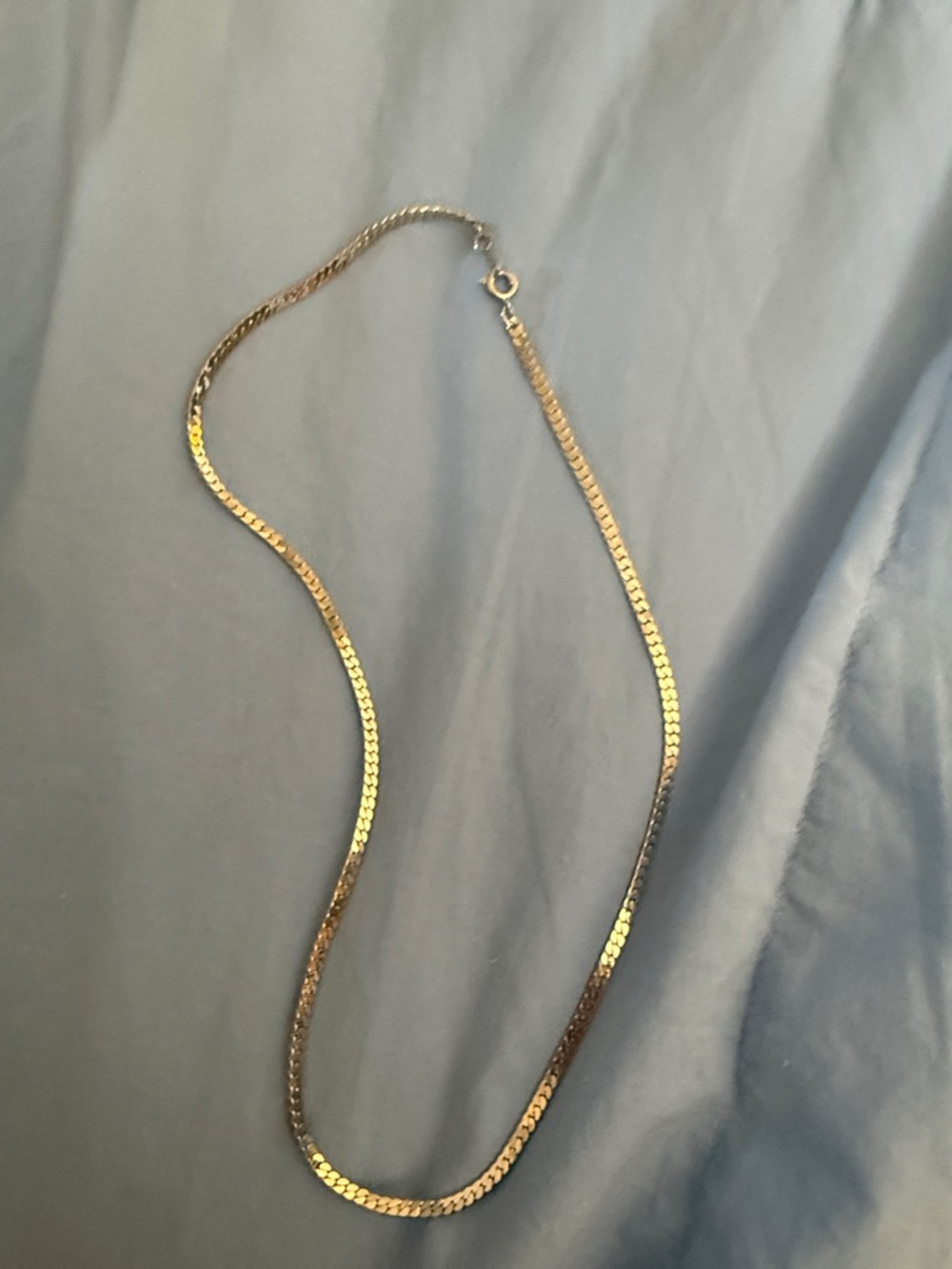 Gold-Tone Women’s Herringbone Necklace
